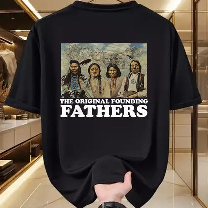 Native American T-Shirts, Vintage Native American Unisex T-Shirt/Hoodie/Sweatshirt HLT00 - The Original Founding Fathers Native American