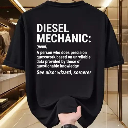 Best Mechanic Life Shirt, Funny Mechanic UnisexT-Shirt/Hoodie/Sweatshirt HLT00 - Diesel Mechanic Definition T-Shirt Funny Mechanic Tee Gift T-Shirt