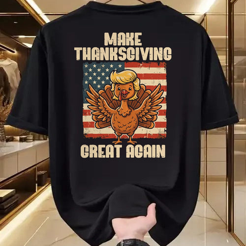 Best Thanksgiving Family Shirt , Funny Thanksgiving UnisexT-Shirt/Hoodie/Sweatshirt HLT00 - Make Thanksgiving Great Again Turkey Men Women Kids T-Shirt