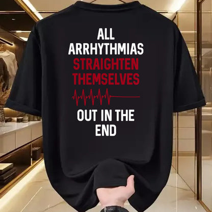 Best Doctor Shirt, Funny Doctor UnisexT-Shirt/Hoodie/Sweatshirt HLT00 - Arrhythmia Straighten Out  Medical Doctor Nurse T-Shirt