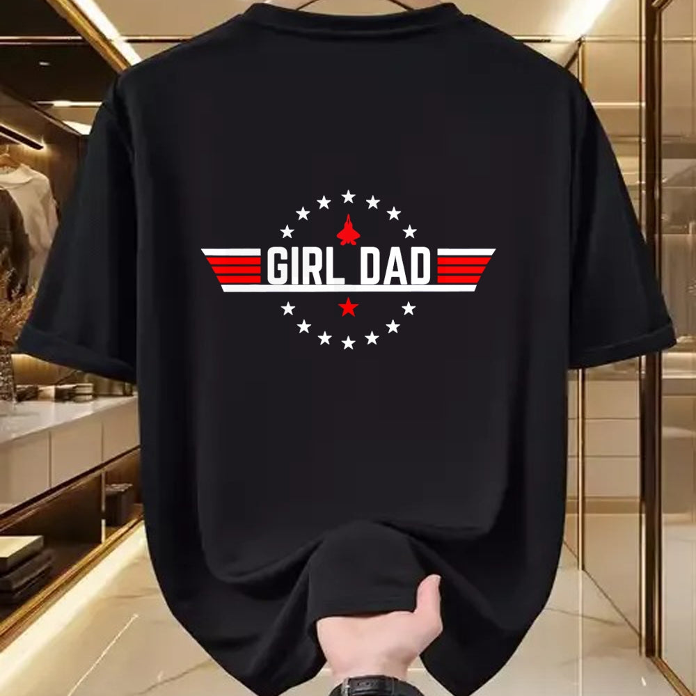 Gift for Dad Shirt, Funny Dad Unisex T-Shirt/Hoodie/Sweatshirt HLT00 – Proud Dad Of Girls Father of Girls For Dad Fathers Day T-Shirt
