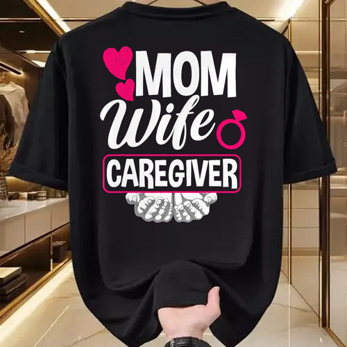 Funny Nurse Shirt, Nurse Unisex T-Shirt/Hoodie/Sweatshirt HLT00 - Mom Wife Caregiver Funny Caregiver T-Shirt
