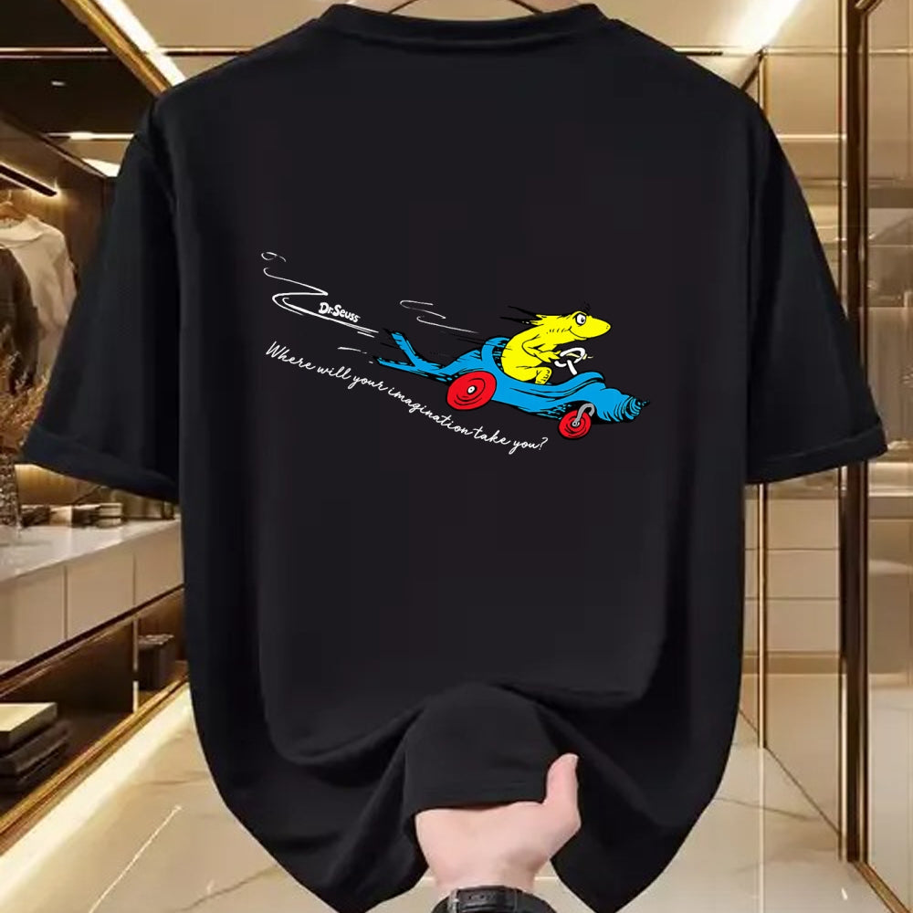Best Doctor Shirt, Funny Doctor UnisexT-Shirt/Hoodie/Sweatshirt HLT00 - Dr. Seuss Imagination Takes You T-Shirt