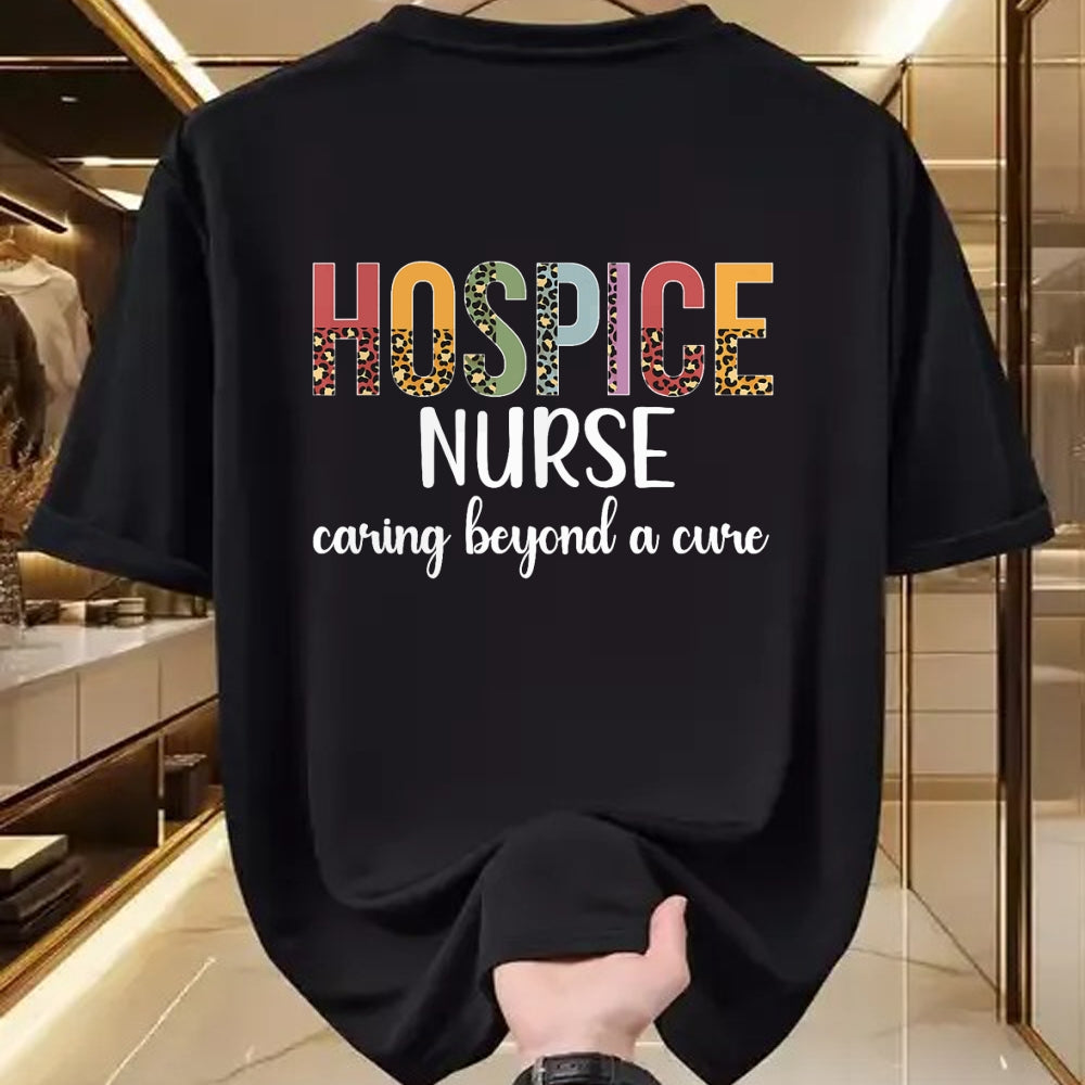 Funny Nurse Shirt, Nurse Unisex T-Shirt/Hoodie/Sweatshirt HLT00 - Hospice Nurse Appreciation Palliative Nurse Hospice Nursing T-Shirt