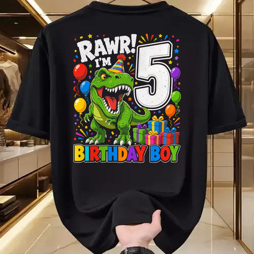 Best Dinosaur Lover Shirt, Funny Dinosaur UnisexT-Shirt/Hoodie/Sweatshirt HLT00 - Dinosaur 5th Five Rawr I_m 5 Birthday Boy T Rex Boys Gifts T-Shirt