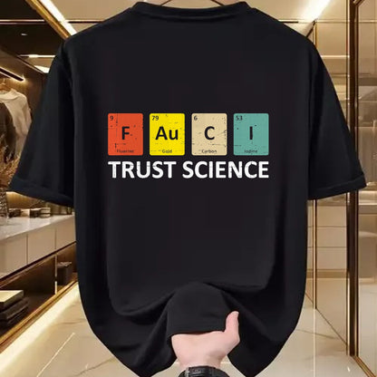 Best Doctor Shirt, Funny Doctor UnisexT-Shirt/Hoodie/Sweatshirt HLT00 - Fauci Trust Science Periodic Table - Team Doctor Anthony T-Shirt