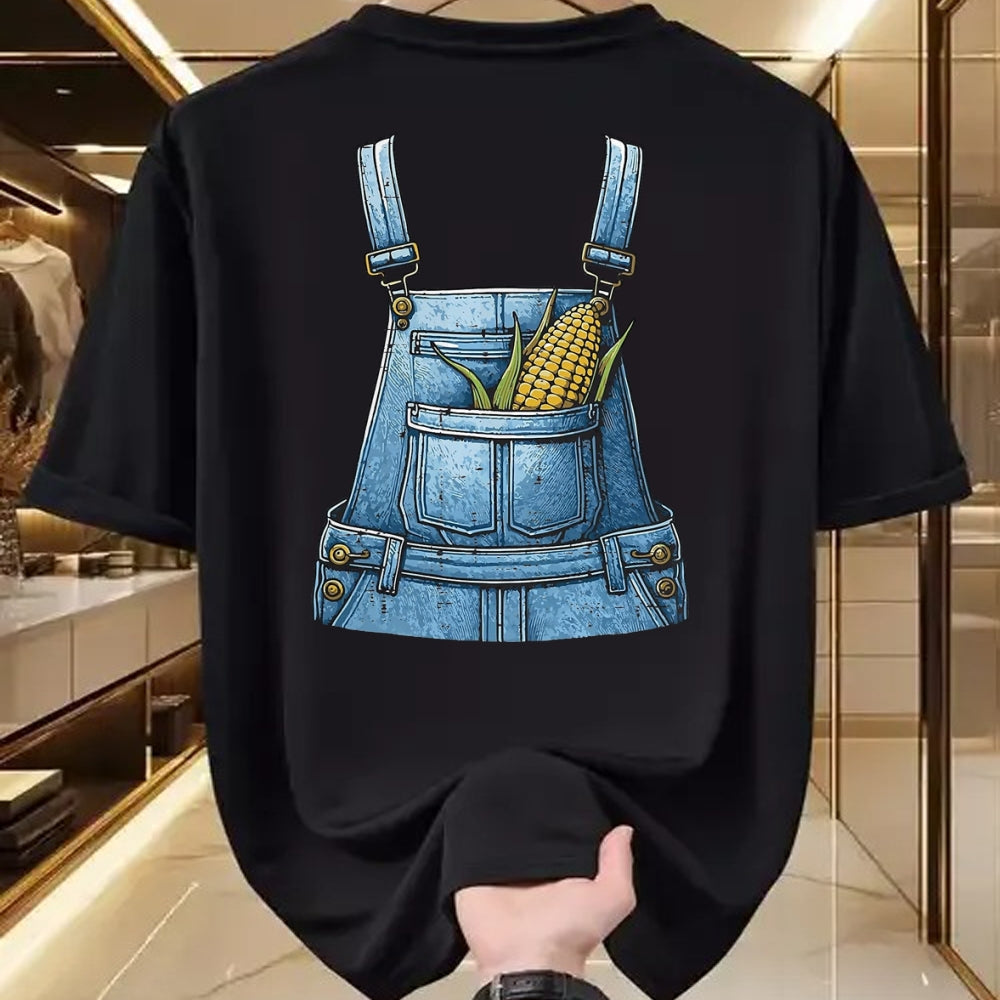 Best Farmer Life Shirt, Funny Farmer UnisexT-Shirt/Hoodie/Sweatshirt HLT00 - Halloween Overalls Corn Farm Costume Farmer Men Women Kids T-Shirt, Men, Black, Large
