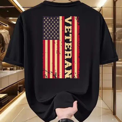 Proud Veteran Shirt, Funny Veteran UnisexT-Shirt/Hoodie/Sweatshirt HLT00 - Veteran Veterans Day USA United States America American Flag T-Shirt (1)