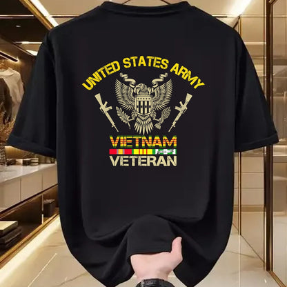 Proud Veteran Shirt, Funny Veteran UnisexT-Shirt/Hoodie/Sweatshirt HLT00 - U.S Army Vietnam Veteran T Shirt Vietnam War Veterans Day T-Shirt
