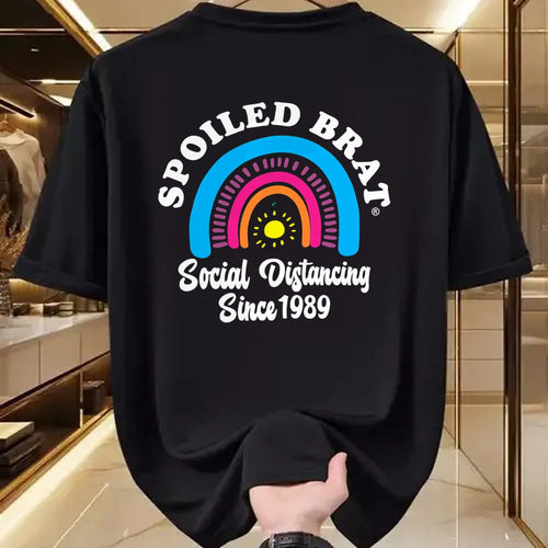 Best Wife Shirt, Wife and Husband Unisex T-Shirt/Hoodie/Sweatshirt HLT00 - Spoiled Brat Social Distancing since 1989 T-Shirt