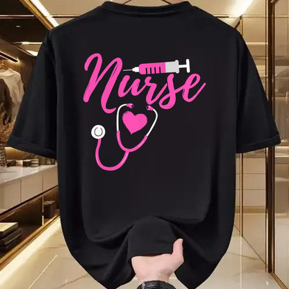 Funny Nurse Shirt, Nurse Unisex T-Shirt/Hoodie/Sweatshirt HLT00 - Happy Nurse Week 2023 Wound Care Nurse RN CNA Work Mom Dad T-Shirt (1)