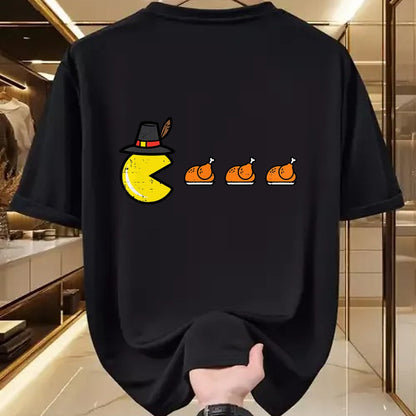 Best Thanksgiving Family Shirt , Funny Thanksgiving UnisexT-Shirt/Hoodie/Sweatshirt HLT00 - Thanksgiving Video Game Eating Turkey Gamer Men Women Kids T-Shirt