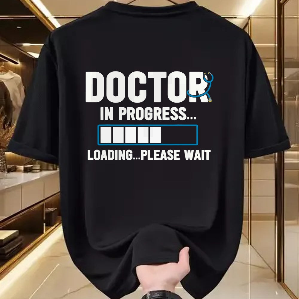 Best Doctor Shirt, Funny Doctor UnisexT-Shirt/Hoodie/Sweatshirt HLT00 - Doctor In Progress Medical School Students T-Shirt