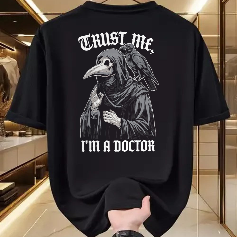Best Doctor Shirt, Funny Doctor UnisexT-Shirt/Hoodie/Sweatshirt HLT00 - Trust me I'm a Doctor Plague Doctor T-Shirt