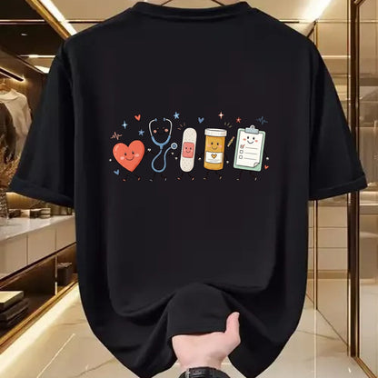 Best Doctor Shirt, Funny Doctor UnisexT-Shirt/Hoodie/Sweatshirt HLT00 - Medical Tools Nurse Doctor Pediatrician Characters NurseLife T-Shirt
