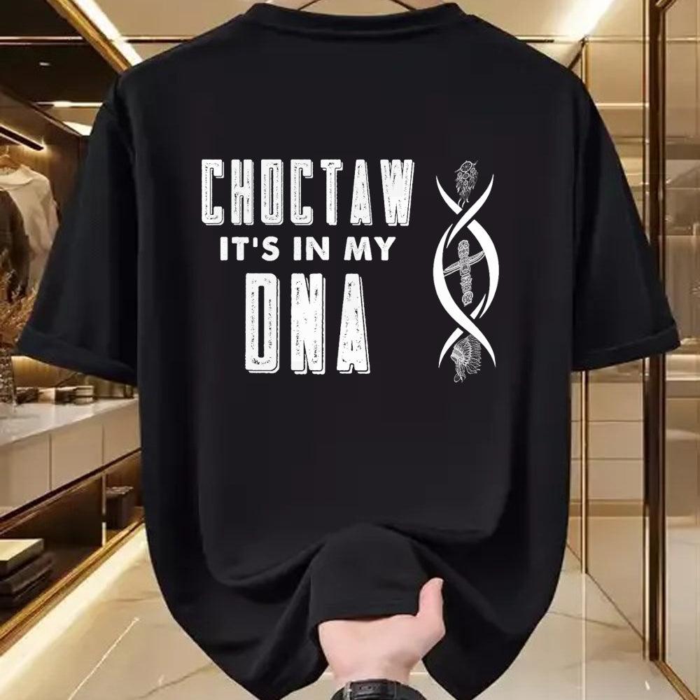 Native American T-Shirts, Vintage Native American Unisex T-Shirt/Hoodie/Sweatshirt HLT00 - Choctaw Native American DNA Roots Indian Pride