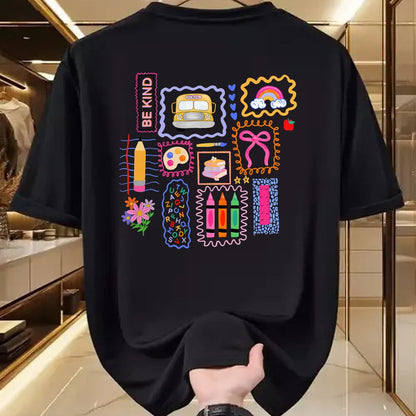 Best Teacher Shirt, Funny Teacher UnisexT-Shirt/Hoodie/Sweatshirt HLT00 - Coquette Bow Teacher Back To School Teacher Life Student Kid T-Shirt