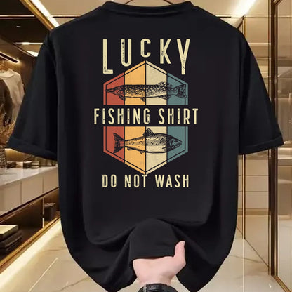 Gift for Dad Shirt, Funny Dad Unisex T-Shirt/Hoodie/Sweatshirt HLT00 – Lucky Fishing Shirt Do Not Wash Father_s Day Fisherman Dad T-Shirt