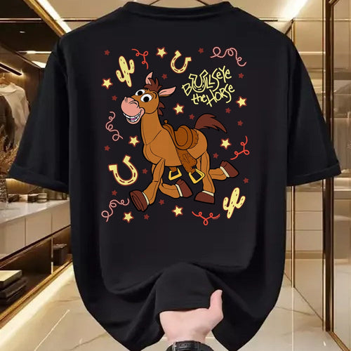 Best Horse Lover Shirt , Funny Horse UnisexT-Shirt/Hoodie/Sweatshirt HLT00 - Disney and Pixar_s Toy Story Bullseye Horse Western Collage T-Shirt