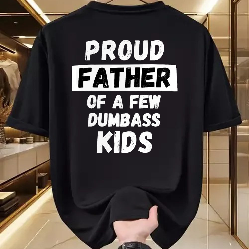 Gift for Dad Shirt, Funny Dad Unisex T-Shirt/Hoodie/Sweatshirt HLT00 – Proud Father Of A Few Kids - Funny Daddy & Dad Joke Gift T-Shirt