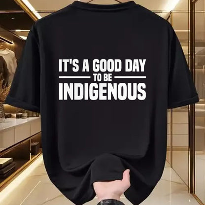 Native American T-Shirts, Vintage Native American Unisex T-Shirt/Hoodie/Sweatshirt HLT00 - Native American It_s A Good Day To Be Indigenous