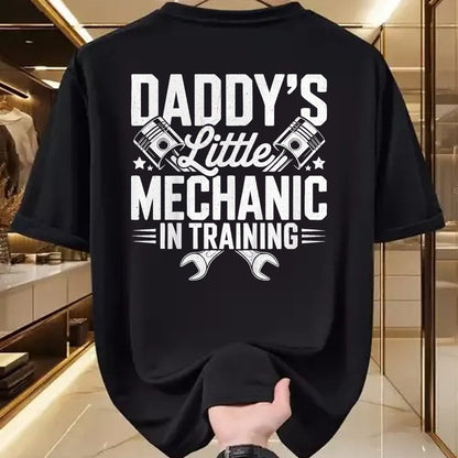 Best Mechanic Life Shirt, Funny Mechanic UnisexT-Shirt/Hoodie/Sweatshirt HLT00 - Daddy's Little Mechanic in Training Shirt Funny Little Boy T-Shirt