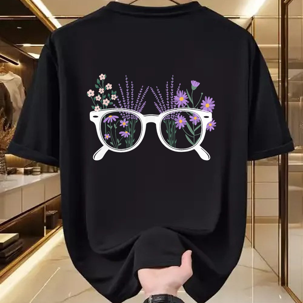 Best Doctor Shirt, Funny Doctor UnisexT-Shirt/Hoodie/Sweatshirt HLT00 - Floral Glasses Optometry Eye Doctor Ophthalmologist Tech T-Shirt