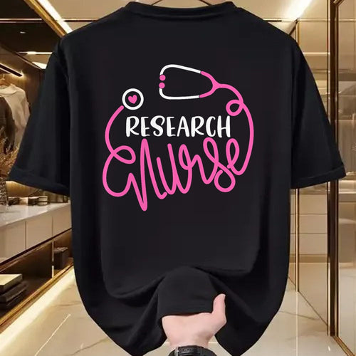 Funny Nurse Shirt, Nurse Unisex T-Shirt/Hoodie/Sweatshirt HLT00 - Research Nurse - RN Clinical Research Nursing Department T-Shirt