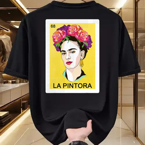Best Thanksgiving Family Shirt , Funny Thanksgiving UnisexT-Shirt/Hoodie/Sweatshirt HLT00 - Funny Spanish-Mexican Bingo Gift for Women Girl - La Pintora T-Shirt