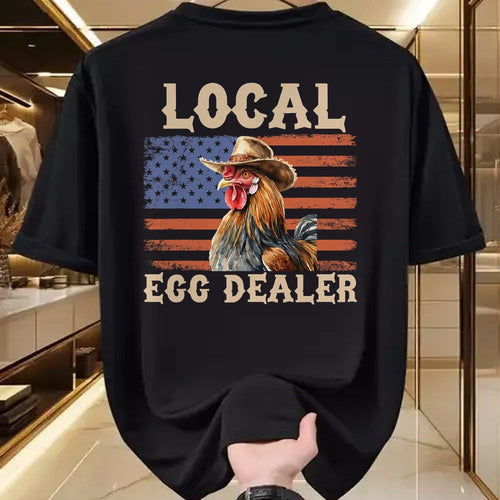 Best Farmer Life Shirt, Funny Farmer UnisexT-Shirt/Hoodie/Sweatshirt HLT00 - Local Egg Dealer Rooster Farmer Chicken T-Shirt
