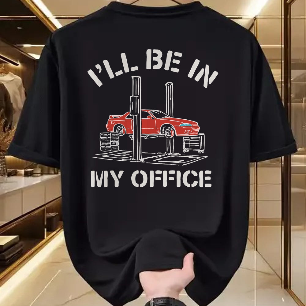 Best Mechanic Life Shirt, Funny Mechanic UnisexT-Shirt/Hoodie/Sweatshirt HLT00 - I'll Be in My Office Funny Auto Mechanic Gifts Car Mechanics T-Shirt