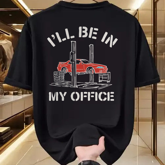 Best Mechanic Life Shirt, Funny Mechanic UnisexT-Shirt/Hoodie/Sweatshirt HLT00 - I'll Be in My Office Funny Auto Mechanic Gifts Car Mechanics T-Shirt