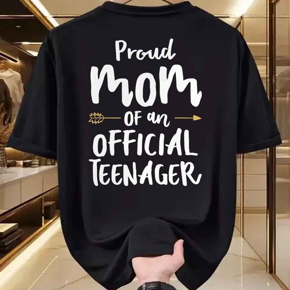 Gift for Mom Shirt, Funny Mom Unisex T-Shirt/Hoodie/Sweatshirt HLT00 - Official teenager mom shirt 13th Birthday party mom_s outfit T-Shirt