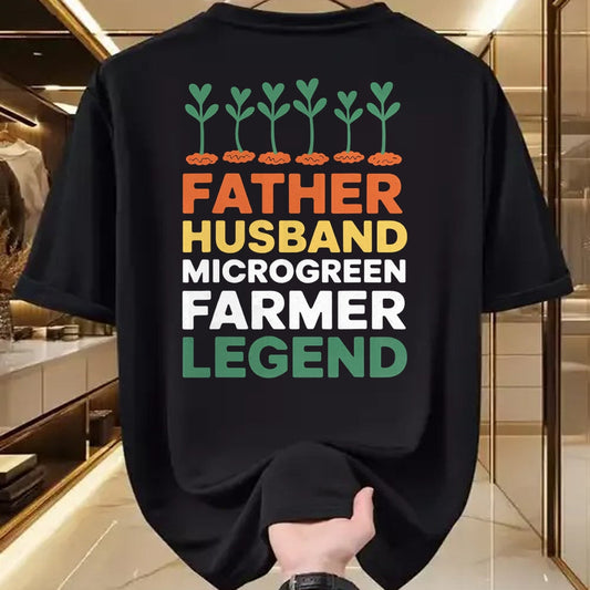 Best Farmer Life Shirt, Funny Farmer UnisexT-Shirt/Hoodie/Sweatshirt HLT00 - Father Husband Farmer Dad Plant Gardening Microgreens T-Shirt