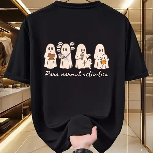 Best Teacher Shirt, Funny Teacher UnisexT-Shirt/Hoodie/Sweatshirt HLT00 - para Normal Activities SPED Teachers Ghost Fall Halloween T-Shirt (3)