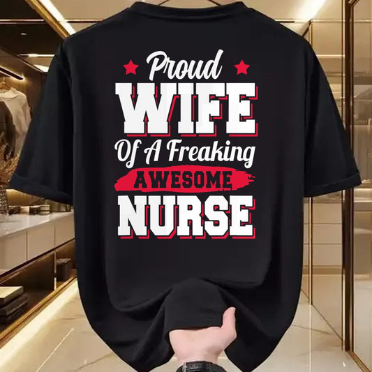 Funny Nurse Shirt, Nurse Unisex T-Shirt/Hoodie/Sweatshirt HLT00 - Nursing Registered Hospital Doctor Nurse Wife T-Shirt