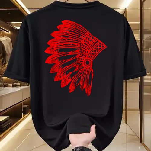 Native American T-Shirts, Vintage Native American Unisex T-Shirt/Hoodie/Sweatshirt HLT00 - Native American Feather Headdress Indian Chief Tribes Pride