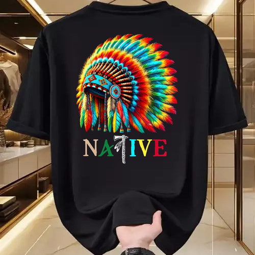 Native American T-Shirts, Vintage Native American Unisex T-Shirt/Hoodie/Sweatshirt HLT00 - Native American Indian Day Pride Indigenous Cherokee Costume