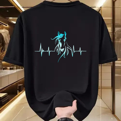 Best Horse Lover Shirt , Funny Horse UnisexT-Shirt/Hoodie/Sweatshirt HLT00 - Horse Heartbeat for Women Girls Teens Horseback Lover Riding T-Shirt
