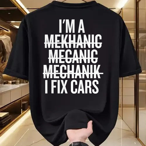 Best Mechanic Life Shirt, Funny Mechanic UnisexT-Shirt/Hoodie/Sweatshirt HLT00 - I'm a Mekhanic Mecanic Mechanik I Fix Cars Funny Mechanic T-Shirt