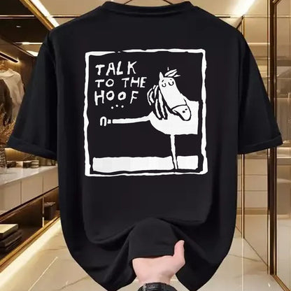 Best Horse Lover Shirt , Funny Horse UnisexT-Shirt/Hoodie/Sweatshirt HLT00 - Funny Womens Funny Talk to The Hoof Horseback Riding T-Shirt