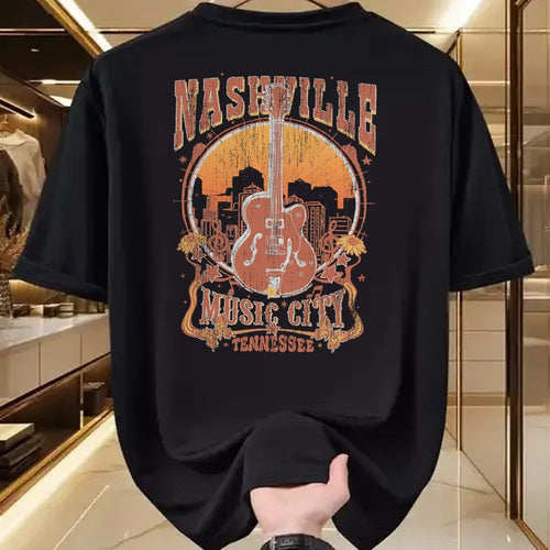 Guitar Lover Shirt, Funny Guitar UnisexT-Shirt/Hoodie/Sweatshirt HLT00 - Nashville Tennessee Guitar Country Music City Guitarist Gift T-Shirt