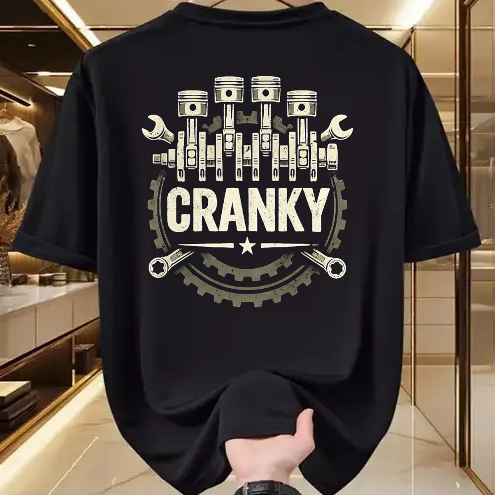 Best Mechanic Life Shirt, Funny Mechanic UnisexT-Shirt/Hoodie/Sweatshirt HLT00 - Cranky Car Engine Crankshaft Cars Lover Mechanics T-Shirt