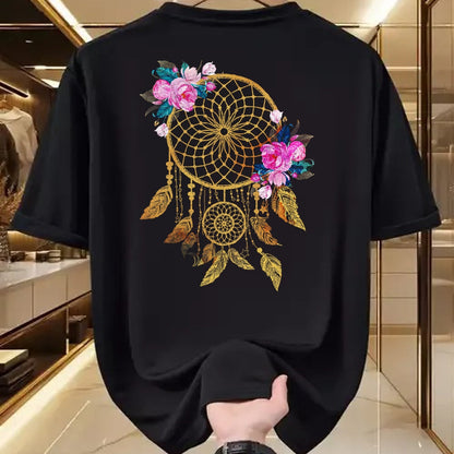 Native American T-Shirts, Vintage Native American Unisex T-Shirt/Hoodie/Sweatshirt HLT00 - Indigenous Tribe Floral Dreamcatcher Indian Native American