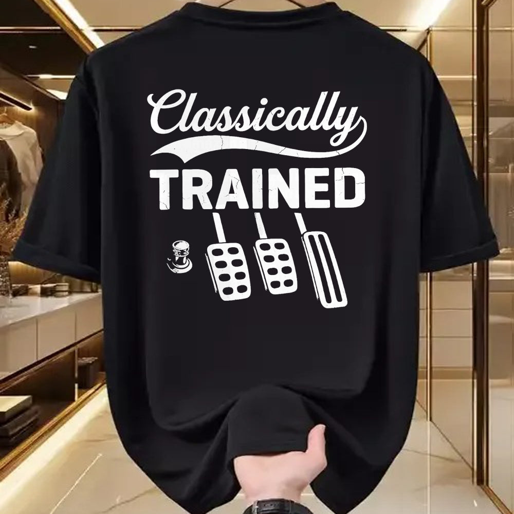 Best Mechanic Life Shirt, Funny Mechanic UnisexT-Shirt/Hoodie/Sweatshirt HLT00 - Classically Trained with Dimmer Manual Car Pedals Driving T-Shirt