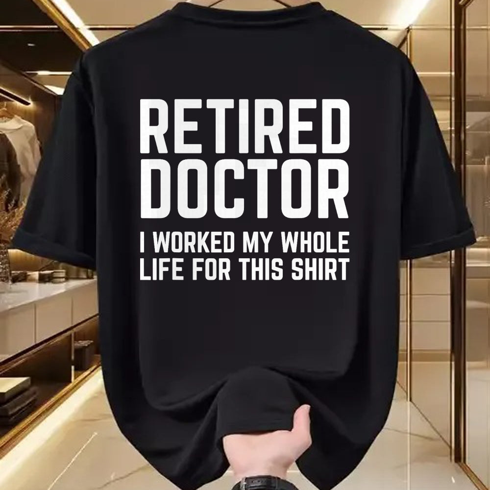 Best Doctor Shirt, Funny Doctor UnisexT-Shirt/Hoodie/Sweatshirt HLT00 - Retired Doctor Cool Retirements Gift for Doctors T-Shirt