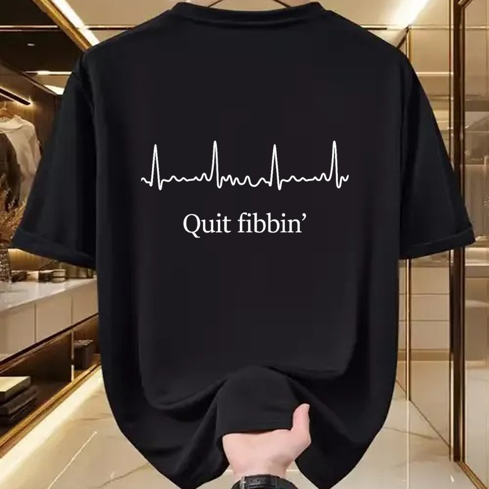 Funny Nurse Shirt, Nurse Unisex T-Shirt/Hoodie/Sweatshirt HLT00 - Quit Fibbin shirt Atrial Fibrillation Funny medical T-Shirt