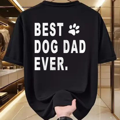 Gift for Dad Shirt, Funny Dad Unisex T-Shirt/Hoodie/Sweatshirt HLT00 – Best Dog Dad T-shirt Gift for Best Dog Dad Ever T-Shirt