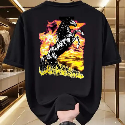 Best Horse Lover Shirt , Funny Horse UnisexT-Shirt/Hoodie/Sweatshirt HLT00 - Charlie T-Shirt Horse T-Shirt, Men, Black, 3X-Large