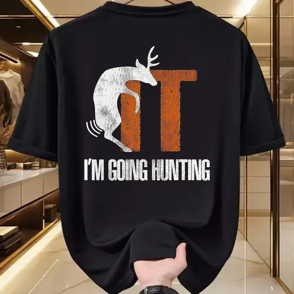 Funny Hunting Shirt, Gift For Hunting Lover Unisex T-Shirt/Hoodie/Sweatshirt HLT00 - Deer Fuck It I Am Going Hunting T-Shirt